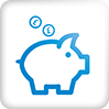 Save money icon 99 x 99