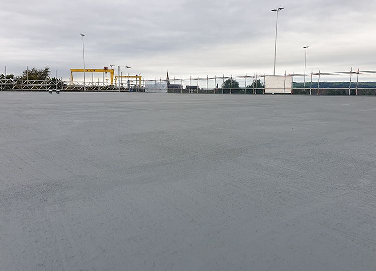 Triflex Roof Overlay Projects Potter's Quay Belfast