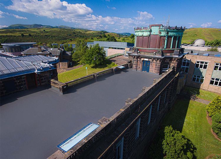 Triflex Roof Overlay Projects Royal Observatory Edinburgh