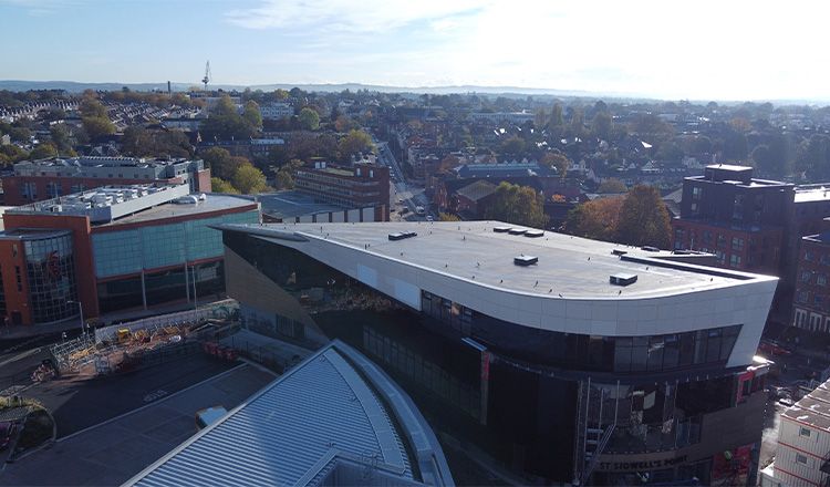 Triflex Excellent Terrace Waterproofing System Case Studies St Sidwell's Point