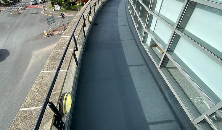 Triflex Excellent Terrace Waterproofing System Case Studies The Point Business Centre