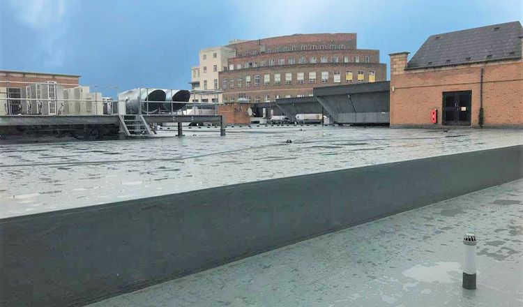 Triflex Liquid Roofing Solutions For Commercial Buildings case study Captain Cook Square