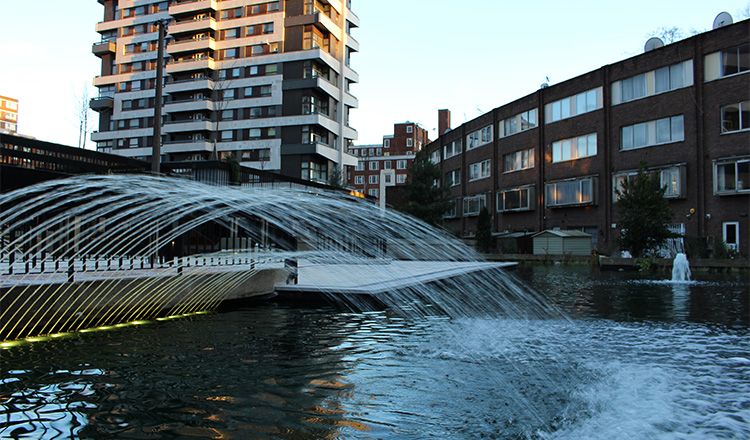 Triflex Walkway Balcony Terrace case study The Water Gardens