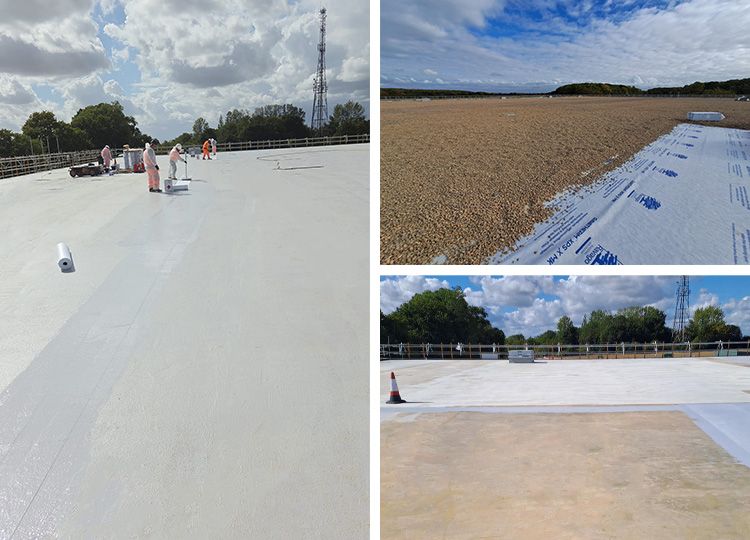 Triflex New Storage Tank Reservoir Roof case study the solution 2