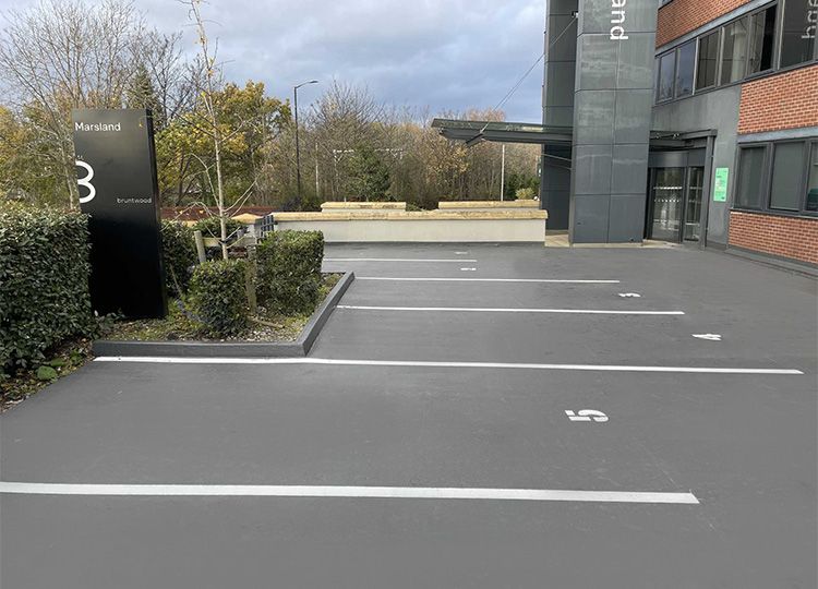 Triflex Car Park Refurbishment Projects, Marsland House Greater Manchester