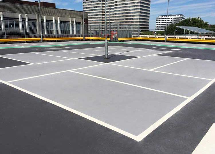 Triflex Car Park Refurbishment Projects, Victoria Shopping Centre
