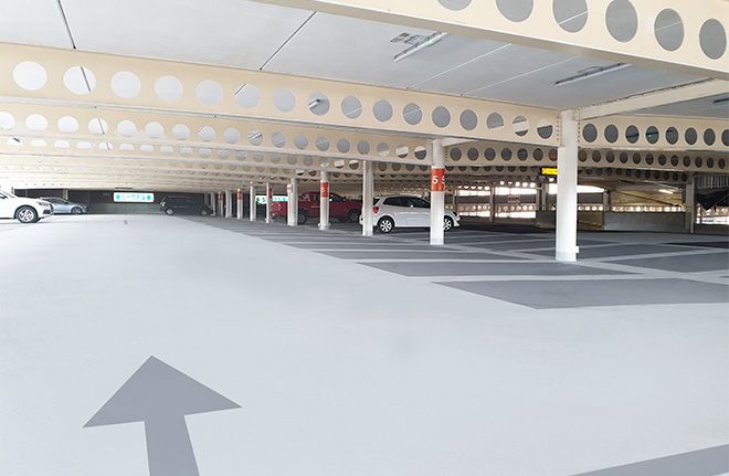 Triflex Car Park Waterproofing Systems Case Studies, Buttercrane Shopping Centre Newry