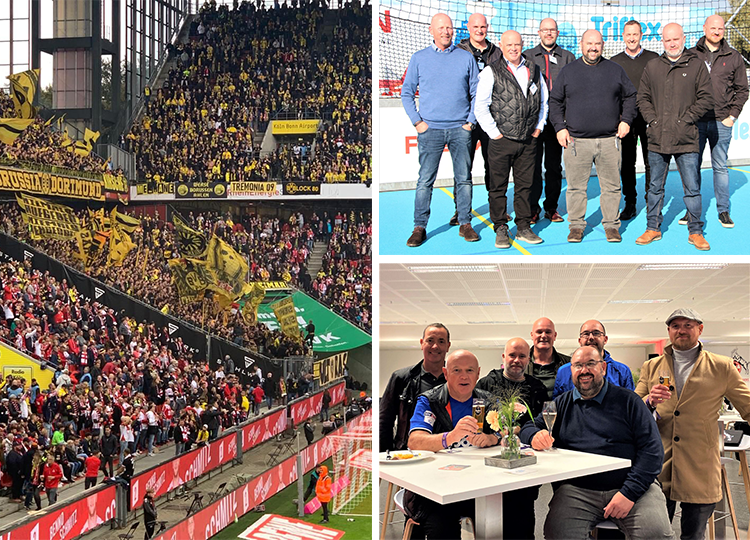 Image of the Triflex and Makers team on the Germany trip to the Triflex HQ in Minden