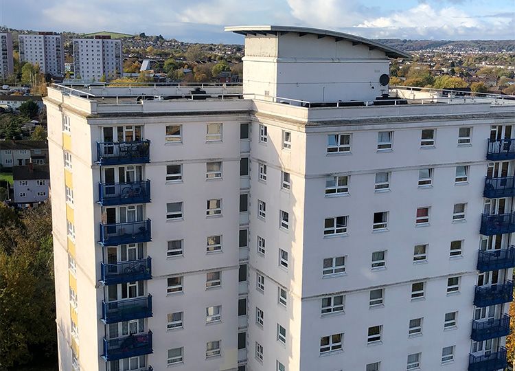 Triflex case study Bishport Avenue Bristol image