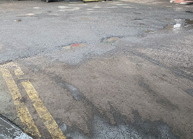 Triflex case study Cleveland Centre Service Yard introduction image