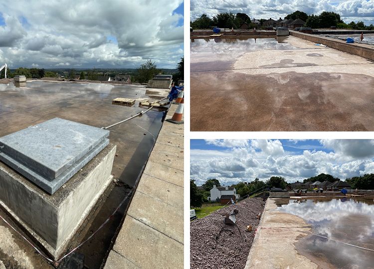 Triflex case study Concrete Reservoir Roof the challenge image