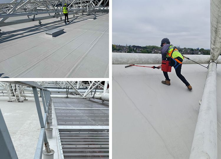 Triflex case study Emirates Stadium, London the solution grid image