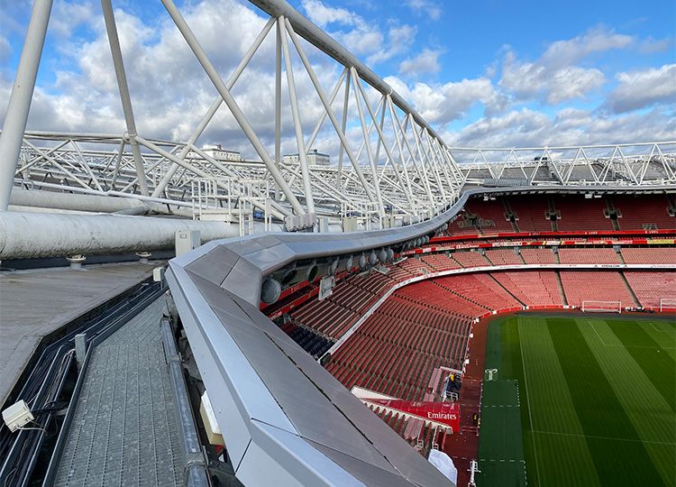 Triflex case study Emirates Stadium, London the solution image, access