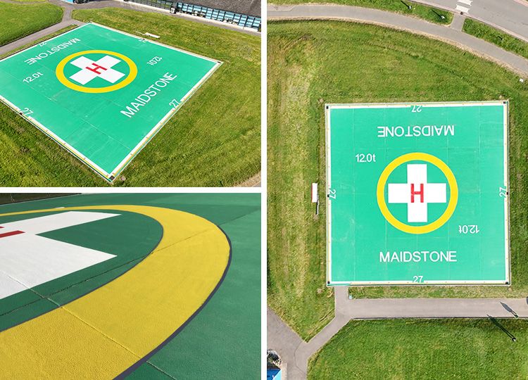 Triflex case study Maidstone Hospital the solution image
