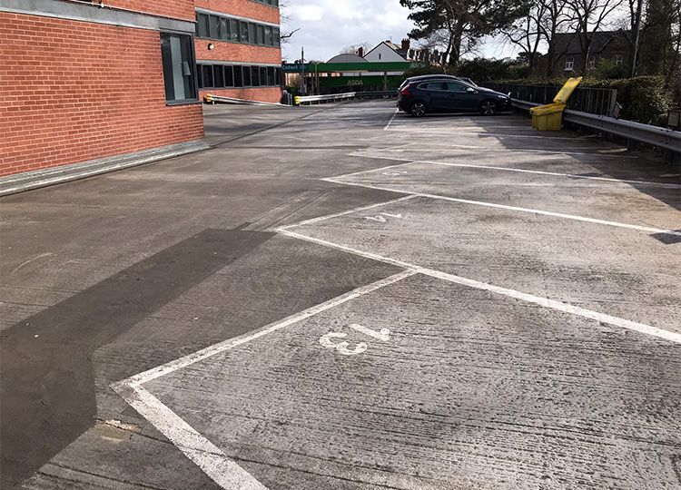 Triflex case study, Marsland House car park in Greater Manchester introduction image