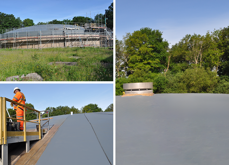 Triflex case study Water storage tank roof refurbishment the solution image
