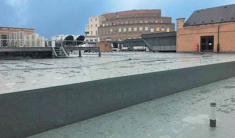 Triflex cold liquid applied roofing image