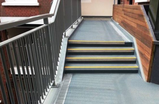 Triflex stairways page, Triflex StairCoat Reinforced image