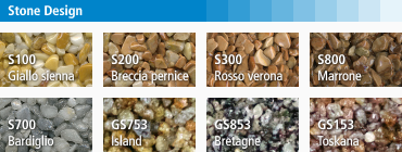 Triflex Stone Design colour card